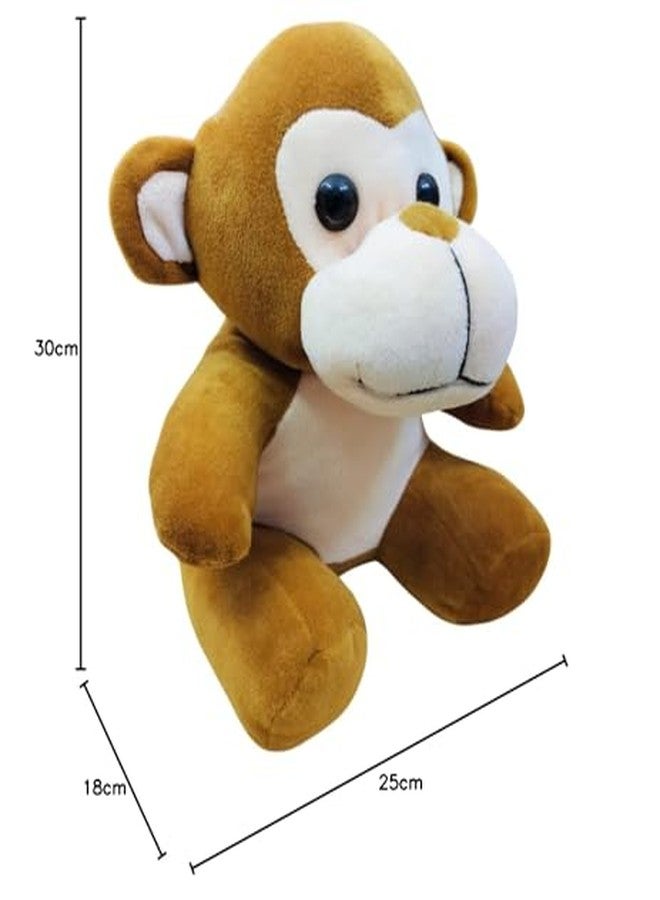 Stuff Tree Monkey Soft Toy Brown for Baby, Plush Toy, Light Weight Aniaml Home Decor - Image 5